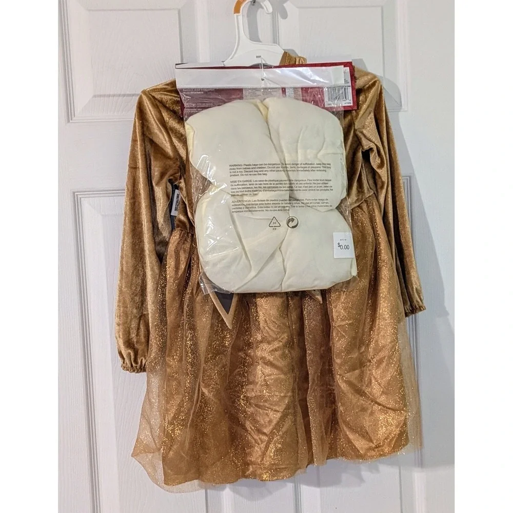 Pokemon Eevee Child Costume Dress Hood Ears Halloween Party Size S/P 4-6X‎ NEW